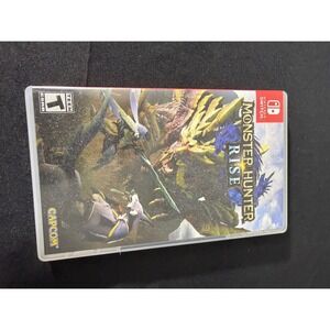 Capcom Monster Hunter Rise Nintendo Switch Game Excellent Action RPG 2021